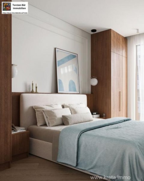 Agios Nikolaos Kreta, Agios Nikolaos: projektierts Luxusapartment 84m² Wohnfläche Wohnung kaufen